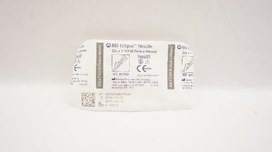BD 305763 Eclipse Ndle 22G x 1 1/2